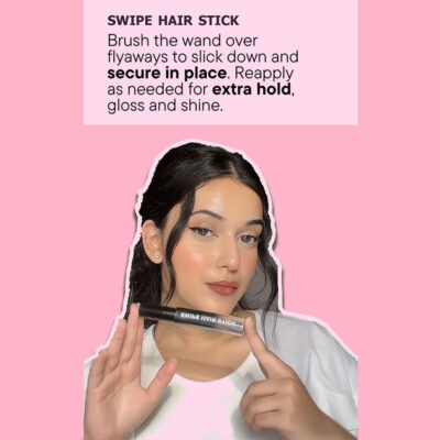 Swipe hair stick